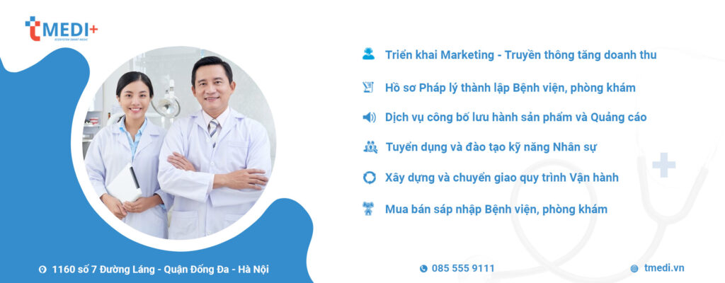 Banner Web dịch vụ marketing tổng thể cho phòng khám